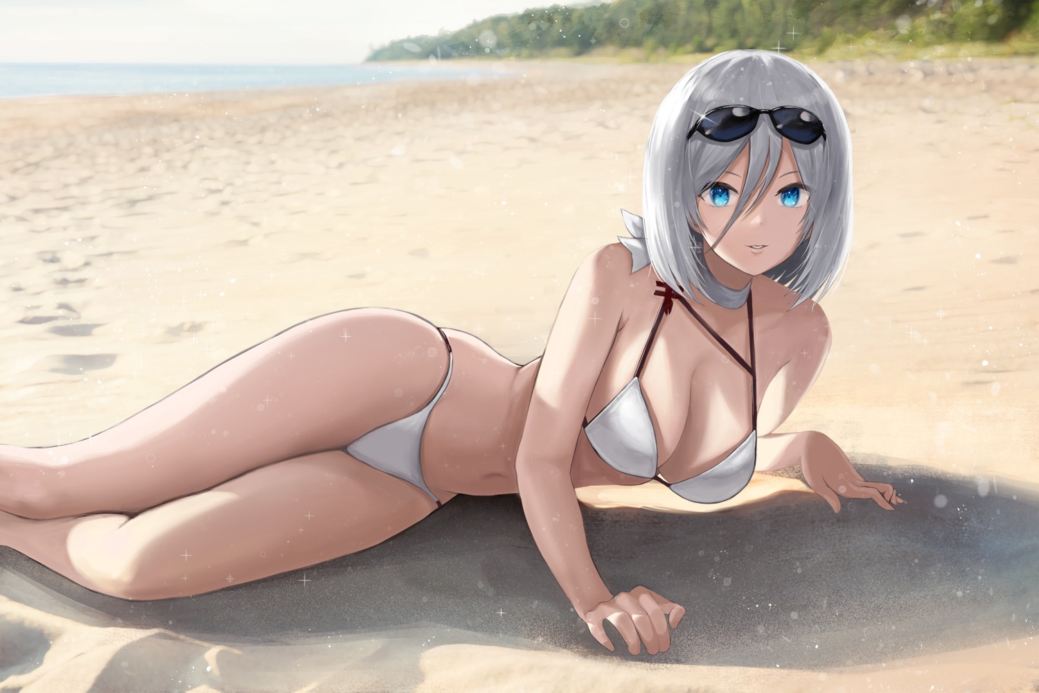 azur_lane, bikini, megane, nana_(nana17112018), swimsuits, tirpitz_(azur_lane)