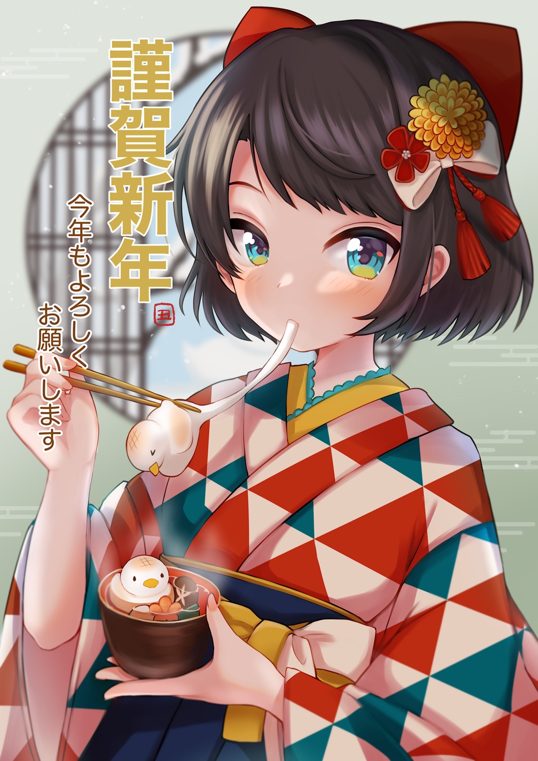 hololive, japanese_clothes, mihanada_kanata, oozora_subaru