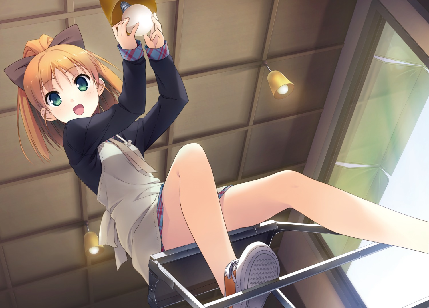 cube, digital_version, kantoku, minagawa_yuuhi, skirt_lift, your_diary