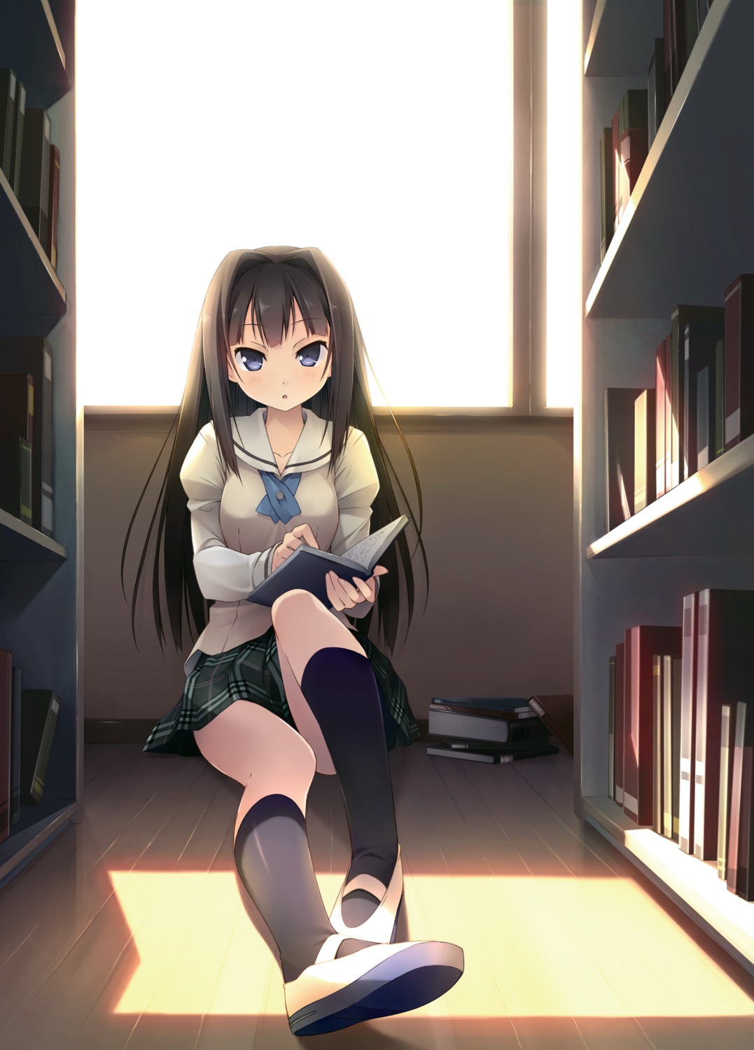ayase_sayuki, cube, digital_version, kantoku, seifuku, skirt_lift, your_diary
