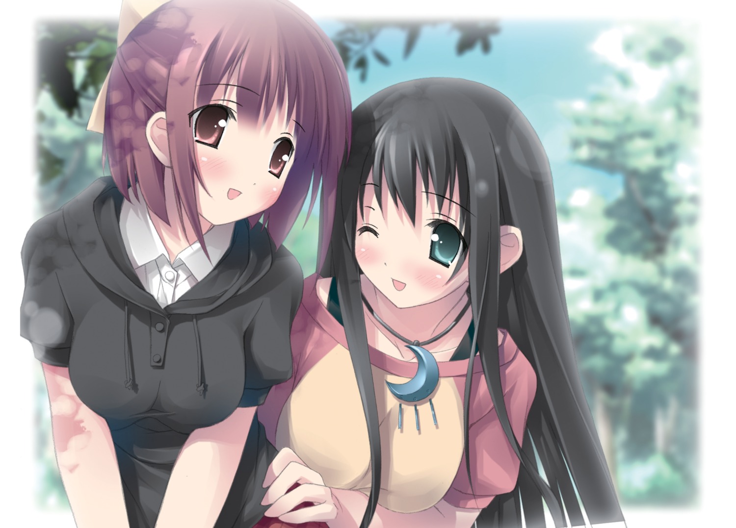 amesarasa, chiyokawa_rin, cuffs, digital_version, kantoku, sanbongi_yuki