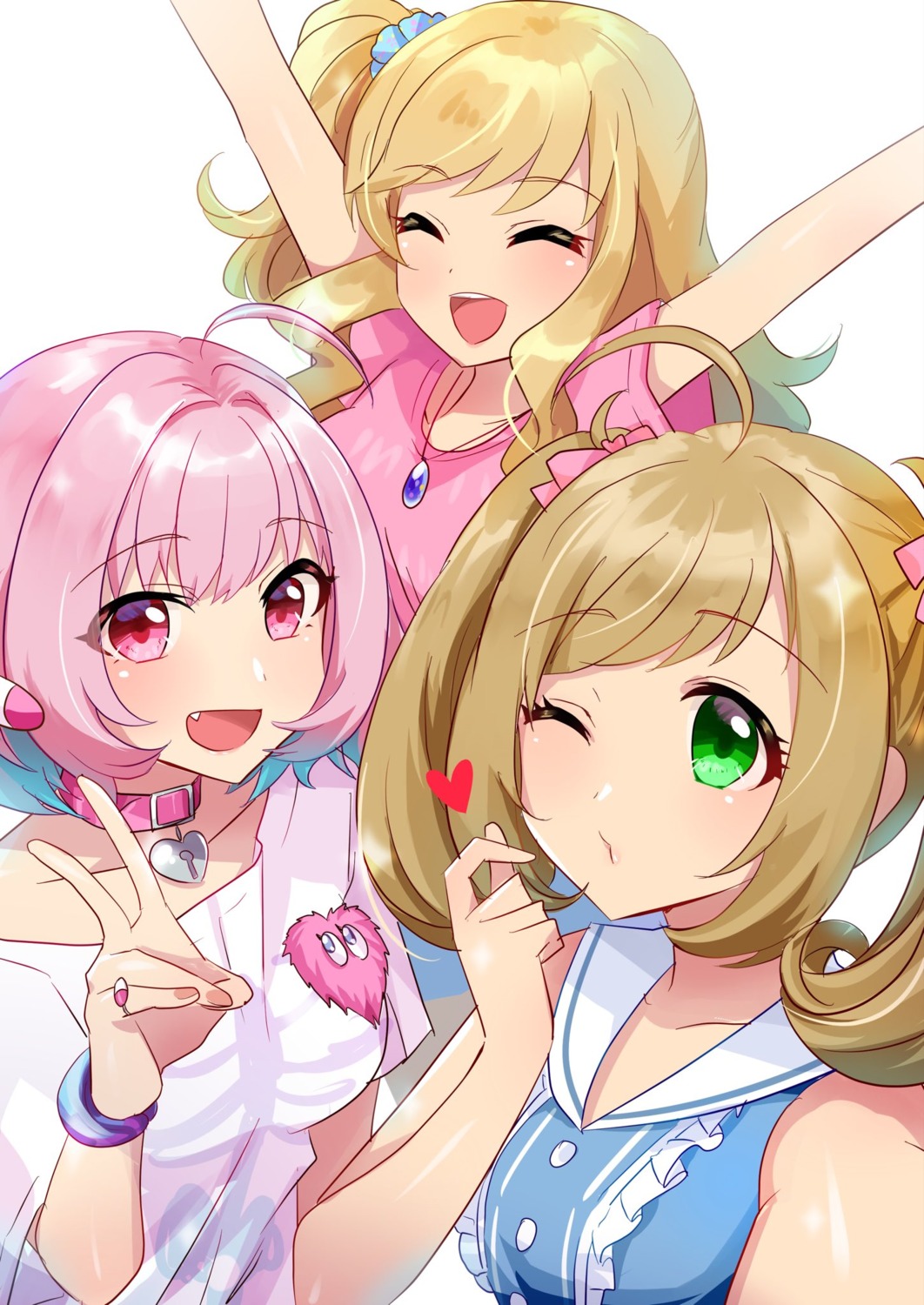 ootsuki_yui, sakura_ran, satou_shin, the_idolm@ster, the_idolm@ster_cinderella_girls, yumemi_riamu