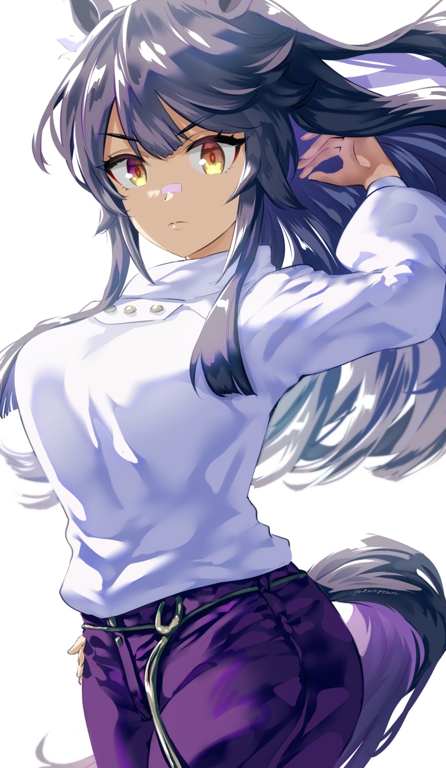 animal_ears, narita_brian_(umamusume), tail, uenoryoma, uma_musume_pretty_derby