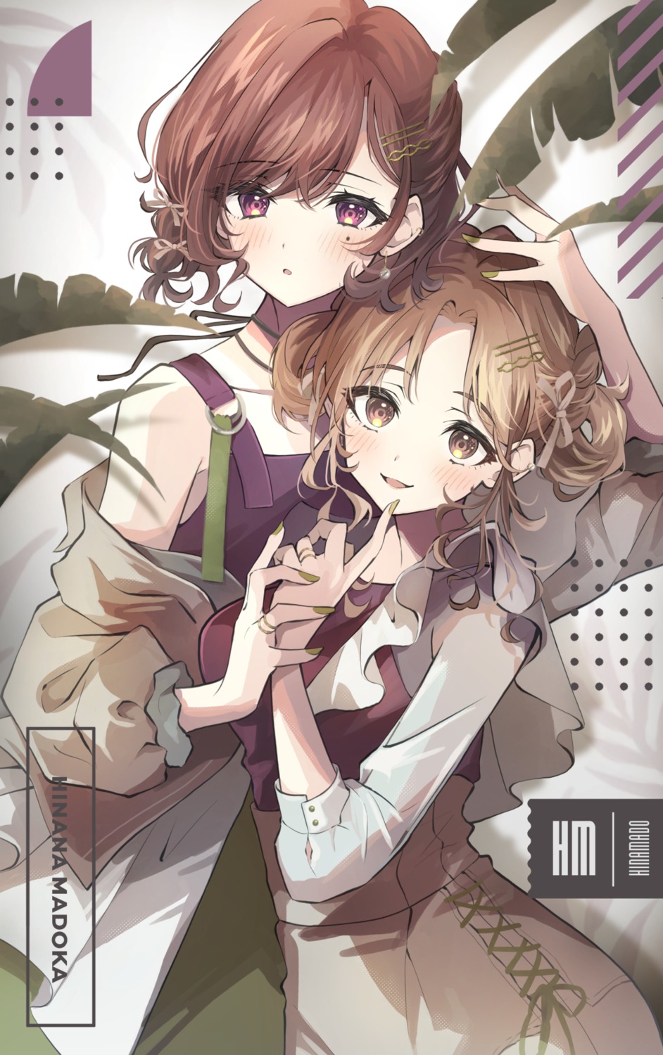 higuchi_madoka, ichikawa_hinana, the_idolm@ster, the_idolm@ster_shiny_colors, umeume_(totoya)