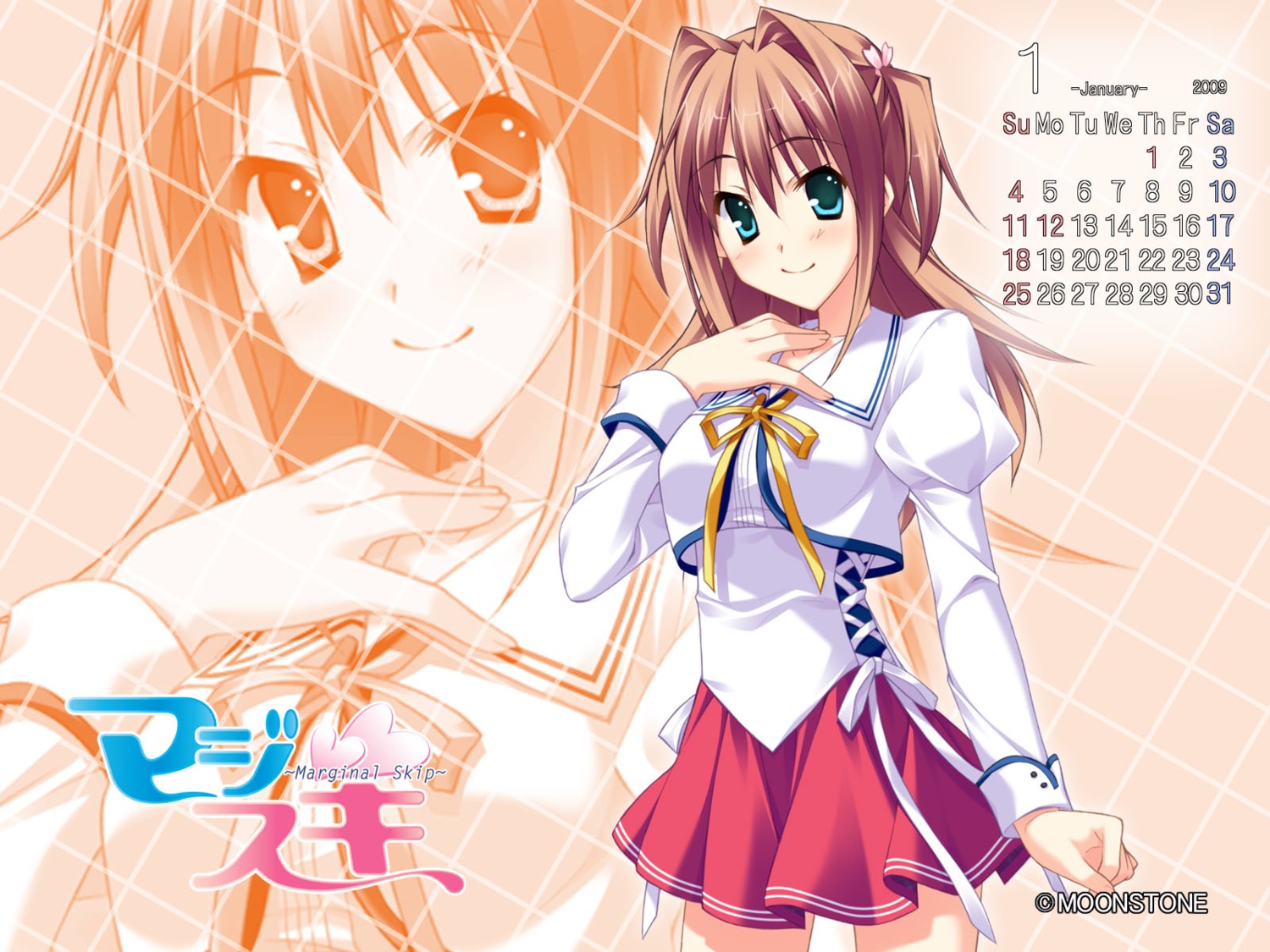 calendar, hinata_mutsuki, jpeg_artifacts, marginal_skip, miyazaki_yukina, moonstone, seifuku, wallpaper