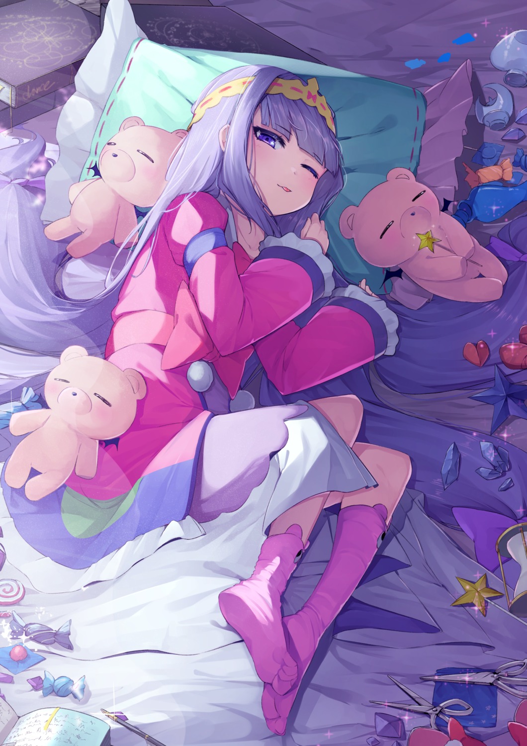 aurora_sya_lis_kaymin, dress, kouki_(chancegak), maou-jou_de_oyasumi