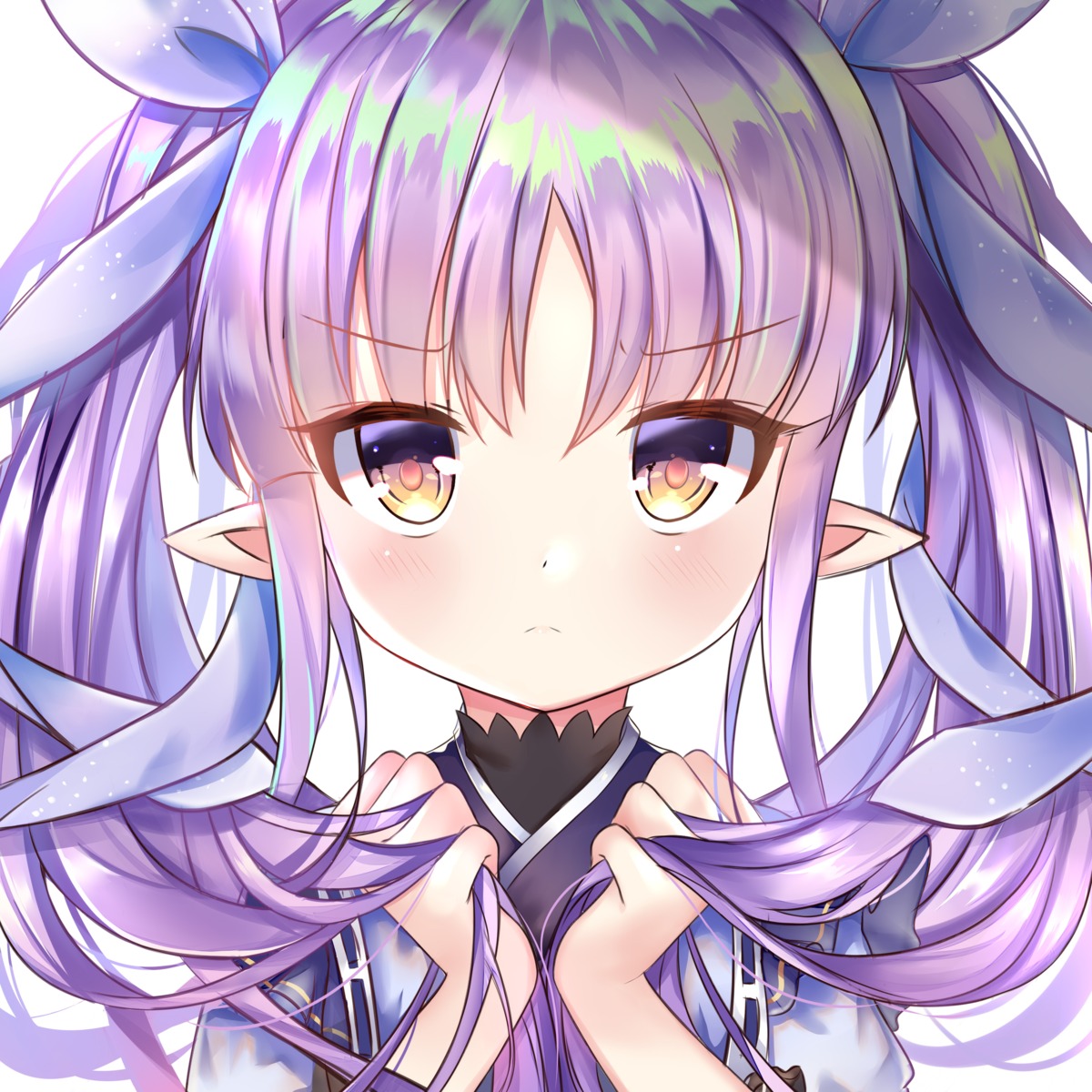 hikawa_kyouka, lydia601304, maid, pointy_ears, princess_connect!, princess_connect!_re:dive, wa_maid