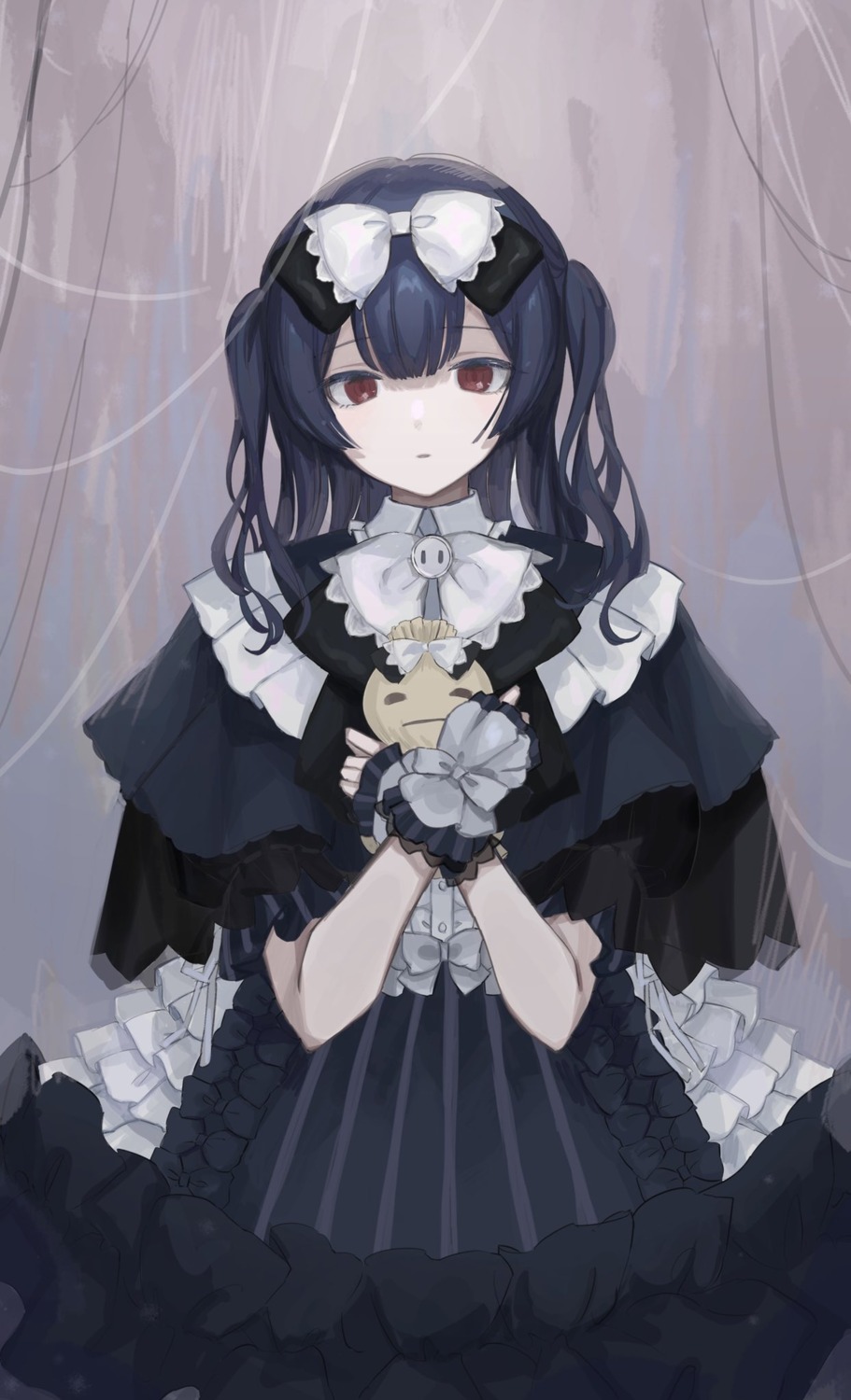 dress, gothic_lolita, lolita_fashion, morino_rinze, nashiamengo, the_idolm@ster, the_idolm@ster_shiny_colors