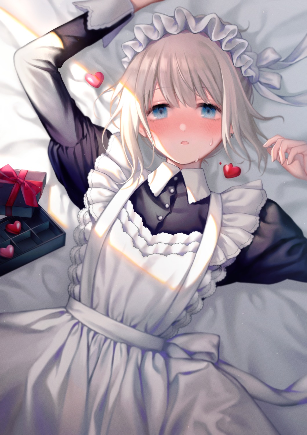 maid, mikemomonga, serizawa_asahi, the_idolm@ster, the_idolm@ster_shiny_colors