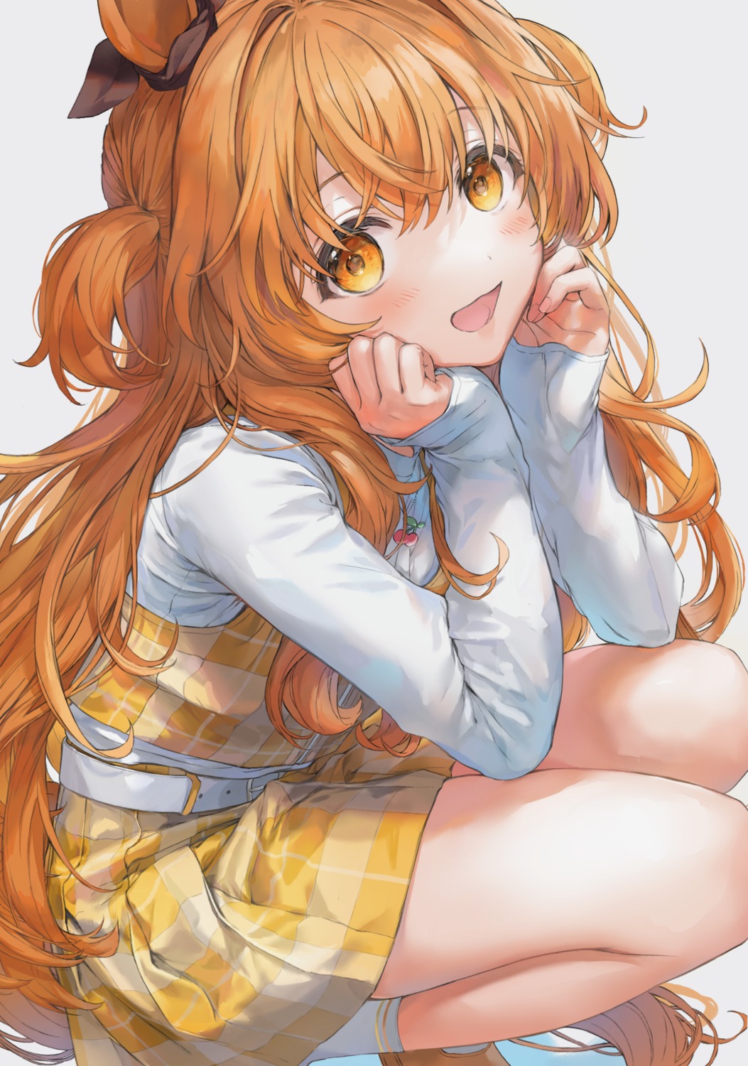 animal_ears, dress, mayano_top_gun_(umamusume), ooluoul, skirt_lift, tail, uma_musume_pretty_derby