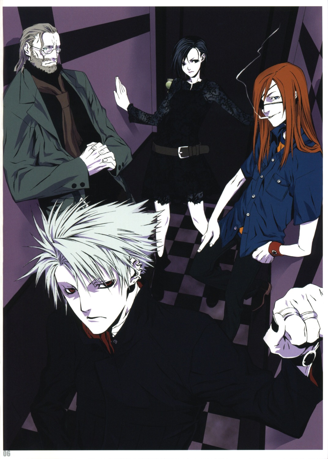 badou_nails, dogs, fuyumine_naoto, haine_rammsteiner, mihai_mihaeroff, miwa_shirow, screening