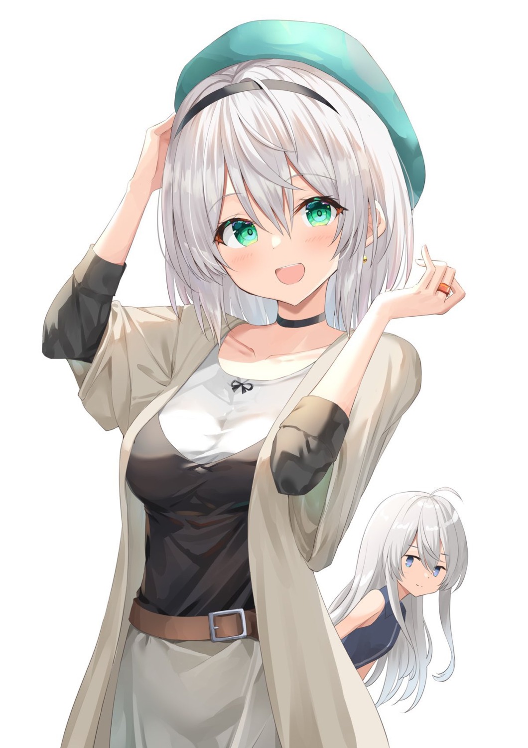 amnesia_(majotabi), elaina_(majotabi), kanaria_hisagi, majo_no_tabitabi