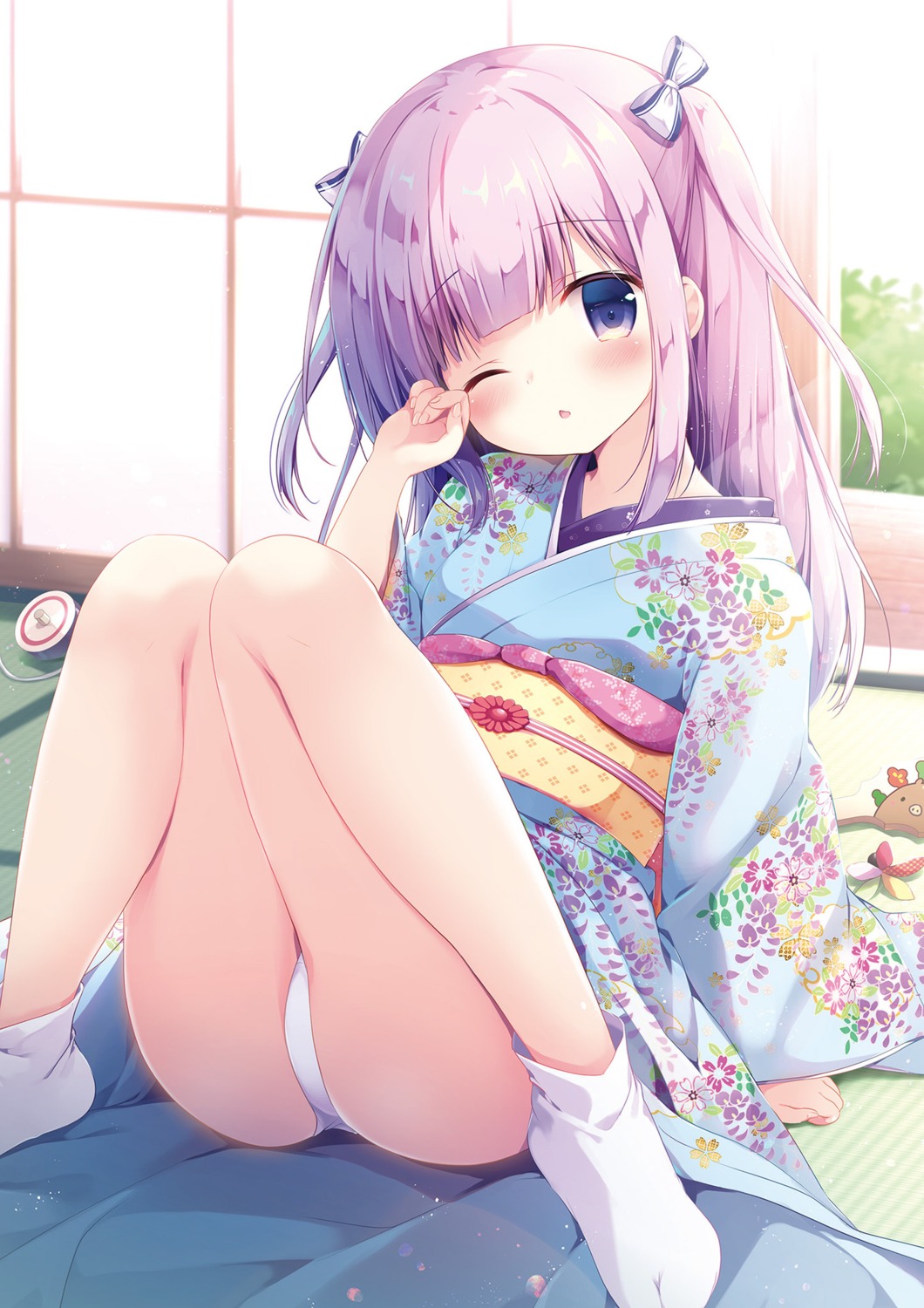 kimono, miyasaka_naco, pantsu, sayaka_(canvas+garden)