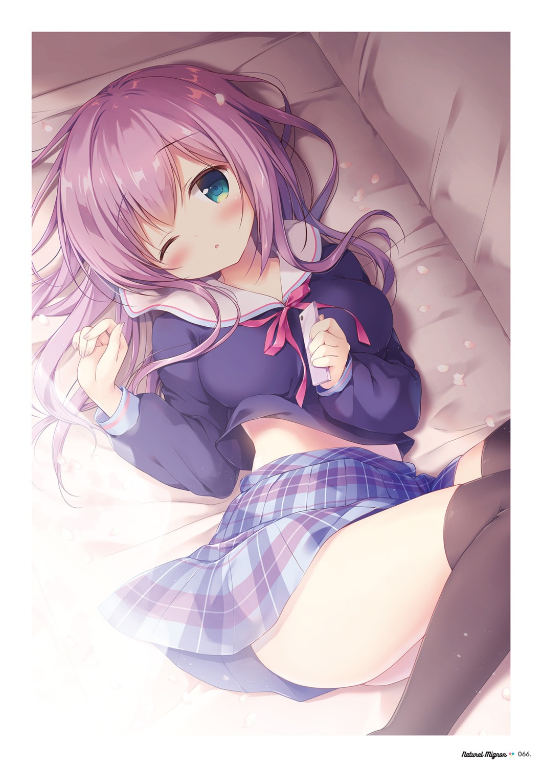 canvas+garden, miyasaka_naco, pantsu, seifuku, thighhighs, yuno_(canvas+garden)