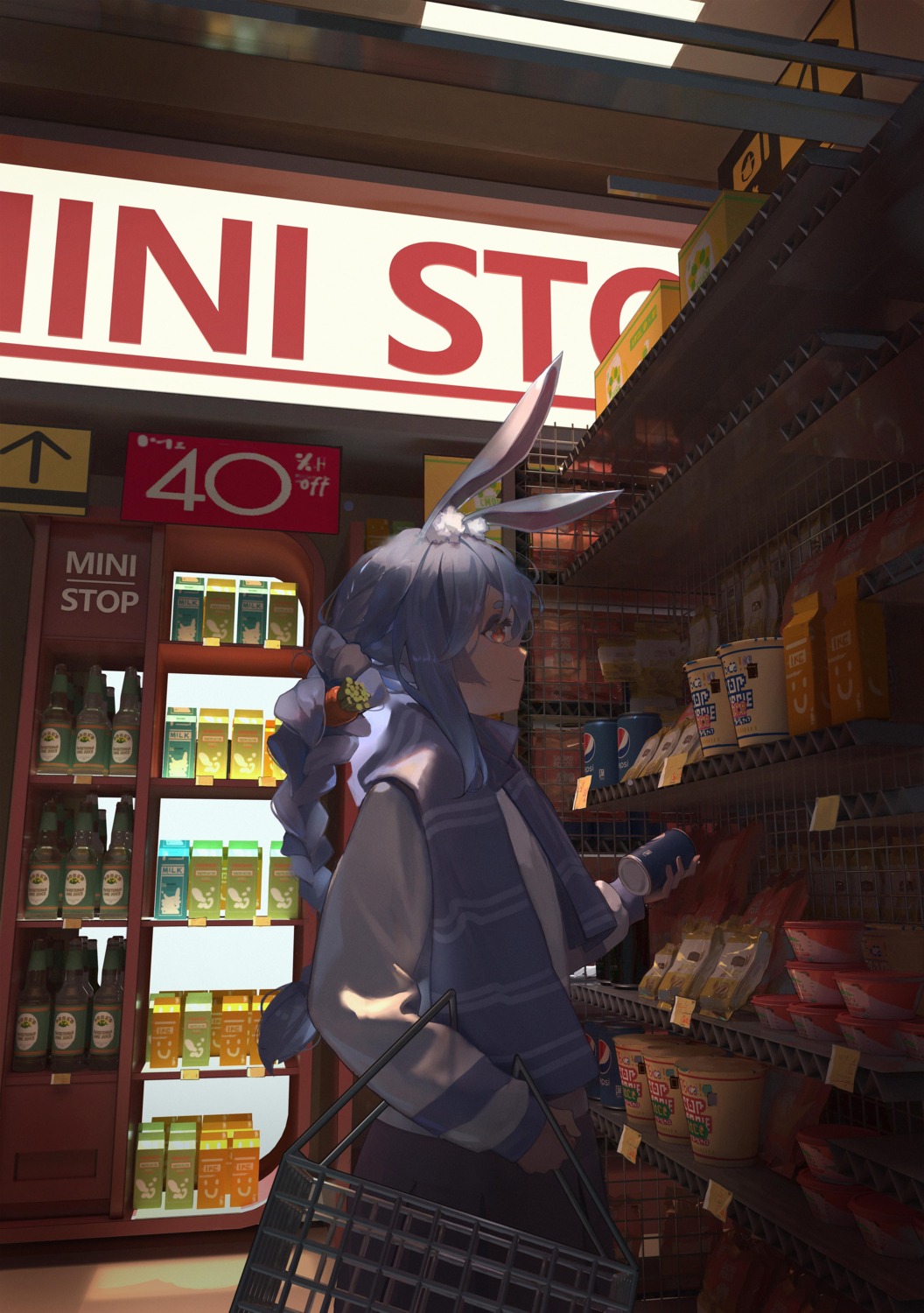 animal_ears, bunny_ears, hololive, pipilili, usada_pekora