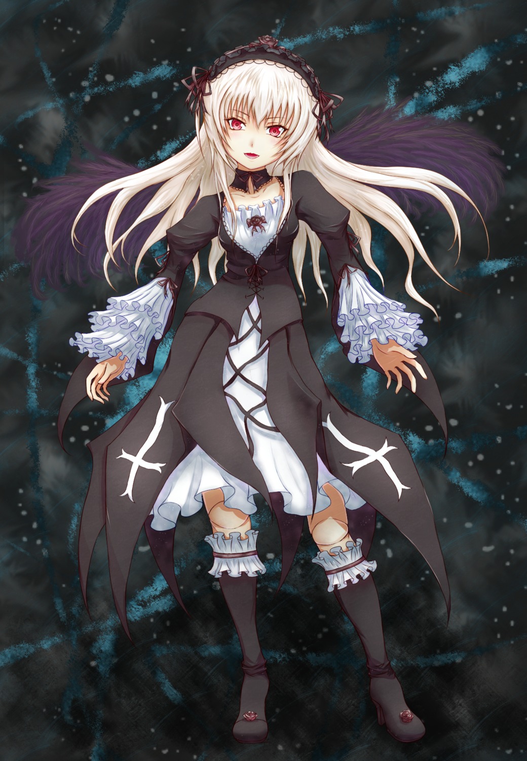 astn, gothic_lolita, lolita_fashion, rozen_maiden, suigintou, wings
