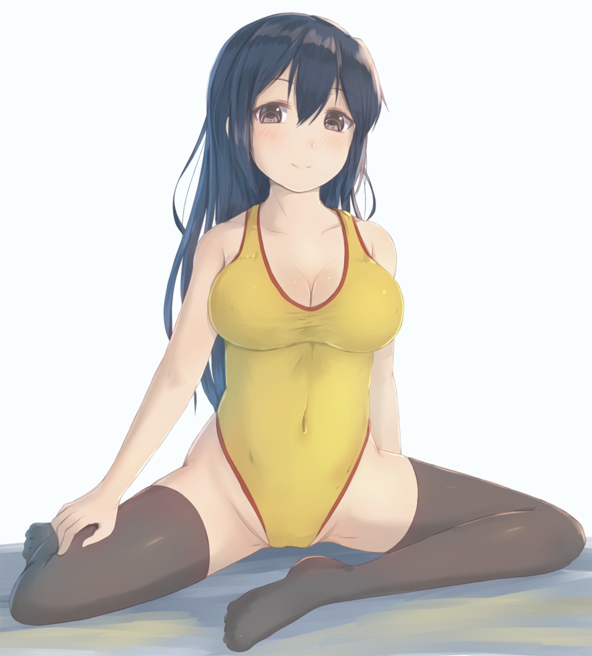 agent_aika, aika_(series), cleavage, golden_delmo, hikari_niji, leotard, petoriyacowa_rie, thighhighs