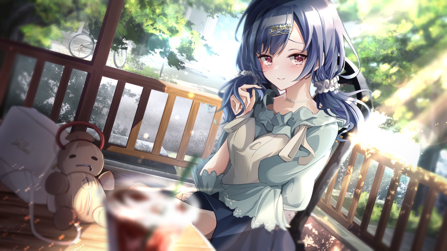 morino_rinze, odecono3, the_idolm@ster, the_idolm@ster_shiny_colors, wallpaper