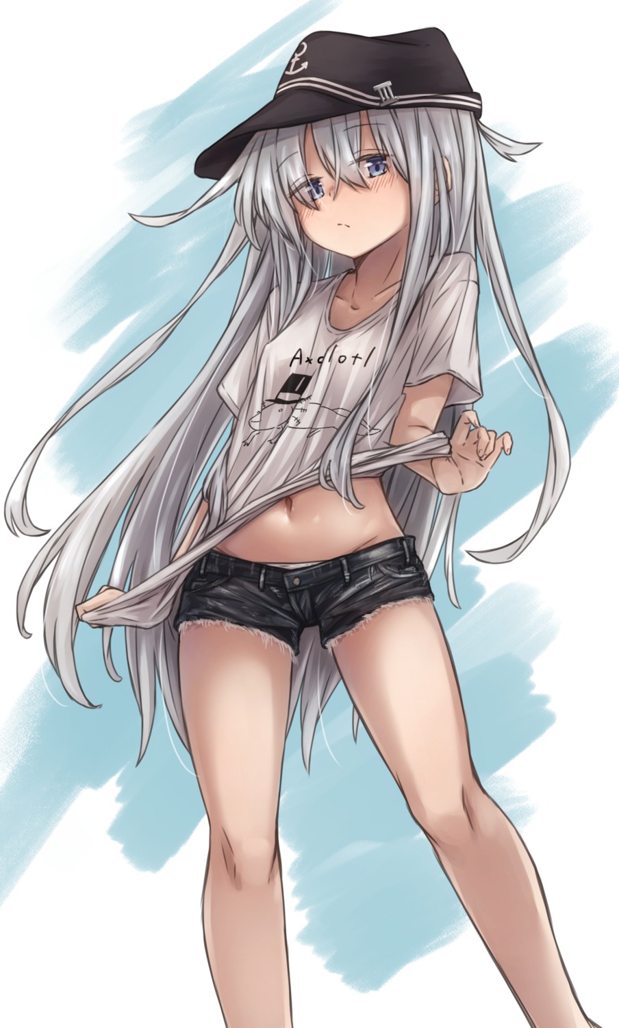 hibiki_(kancolle), kantai_collection, kuuru_(kuuru-n), pantsu, shirt_lift, undressing