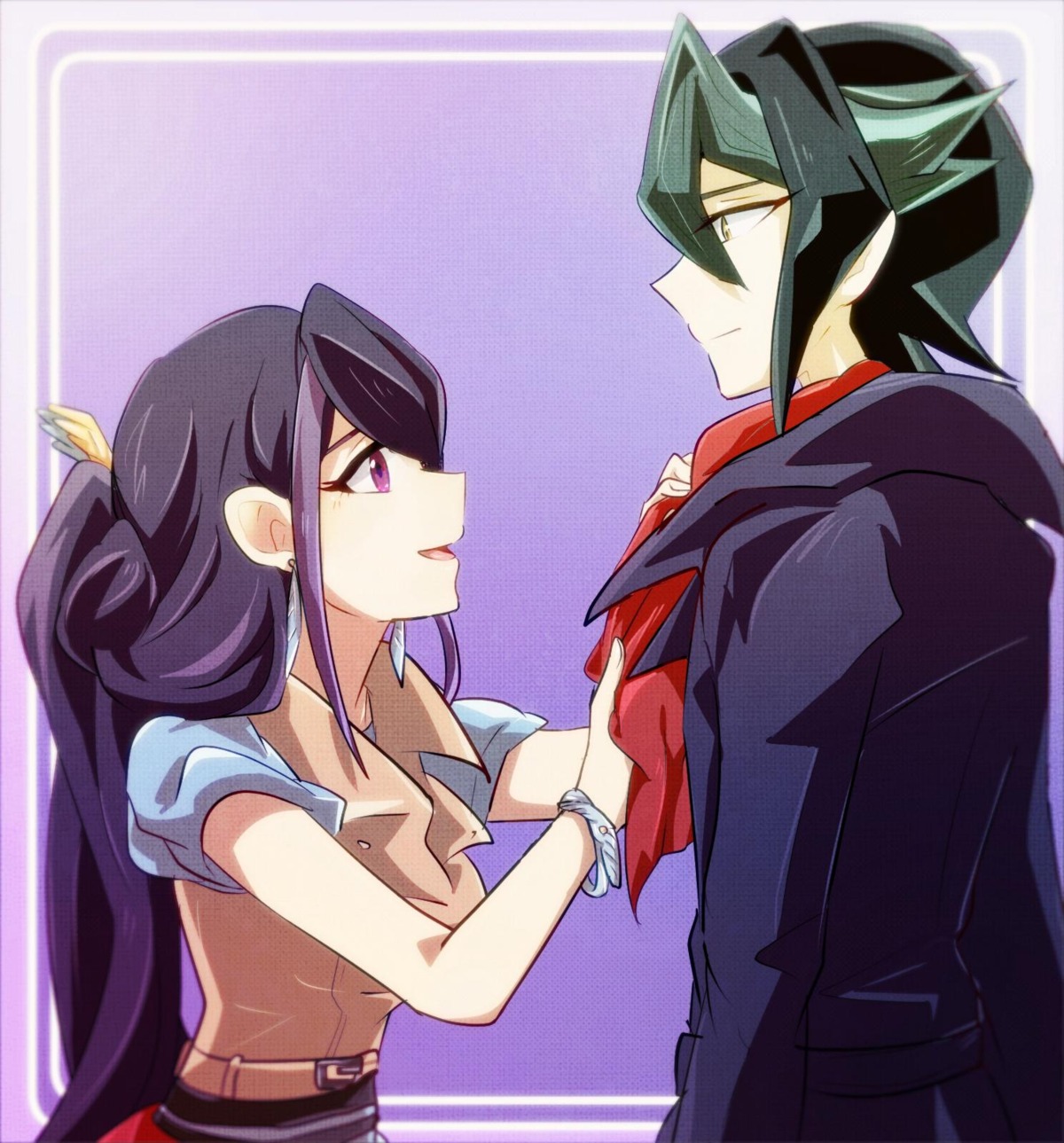 drawfag, kurosaki_ruri, kurosaki_shun, yugioh, yugioh_arc-v