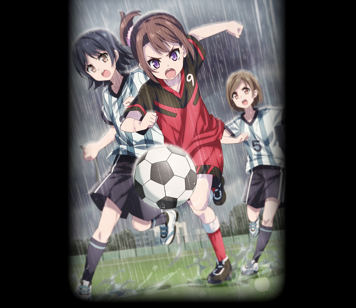 extreme_hearts, kodaka_saki, soccer, tagme, uniform, wet