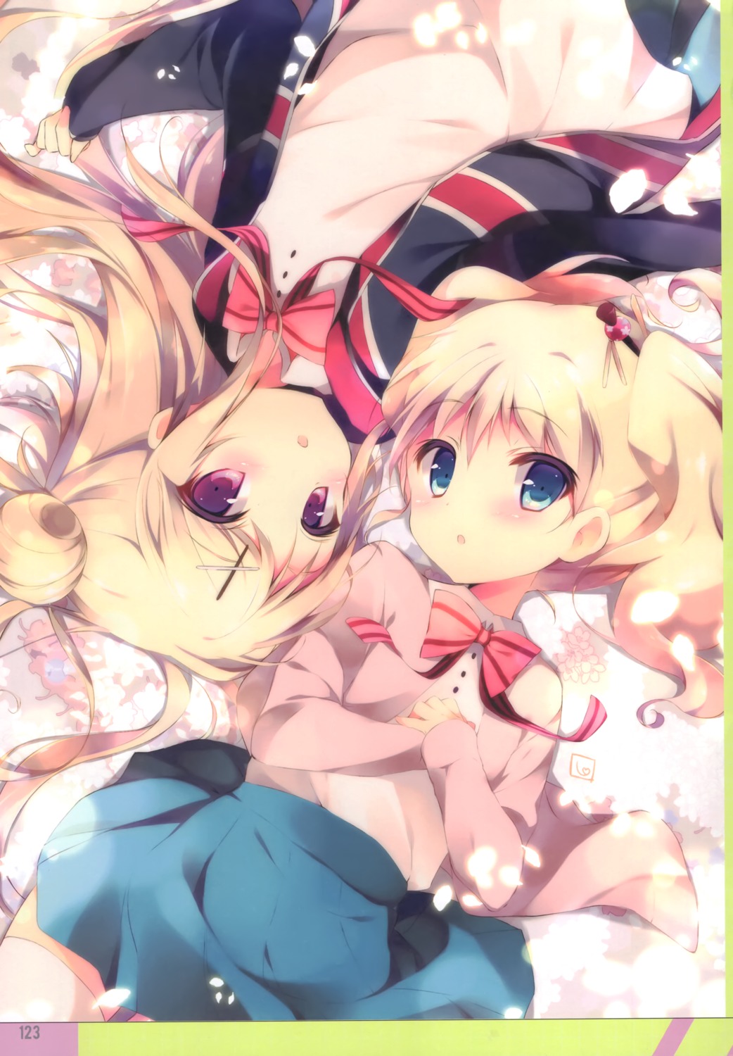 alice_cartelet, kin-iro_mosaic, kujou_karen, seifuku, shiratama, shiratamaco, thighhighs