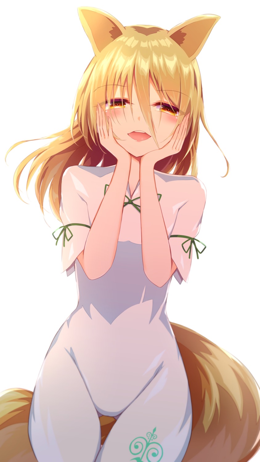 animal_ears, asian_clothes, kitsune, kudamaki_tsukasa, tagme, tail, tomoe_(fdhs5855), touhou