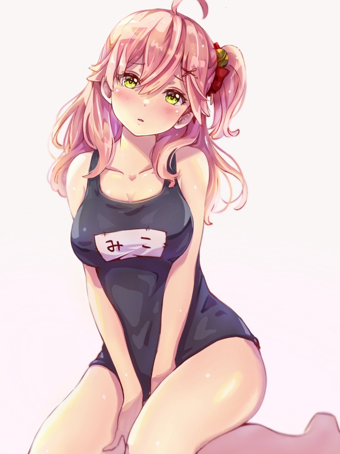 hololive, sakura_miko, school_swimsuit, swimsuits, tmo-cat