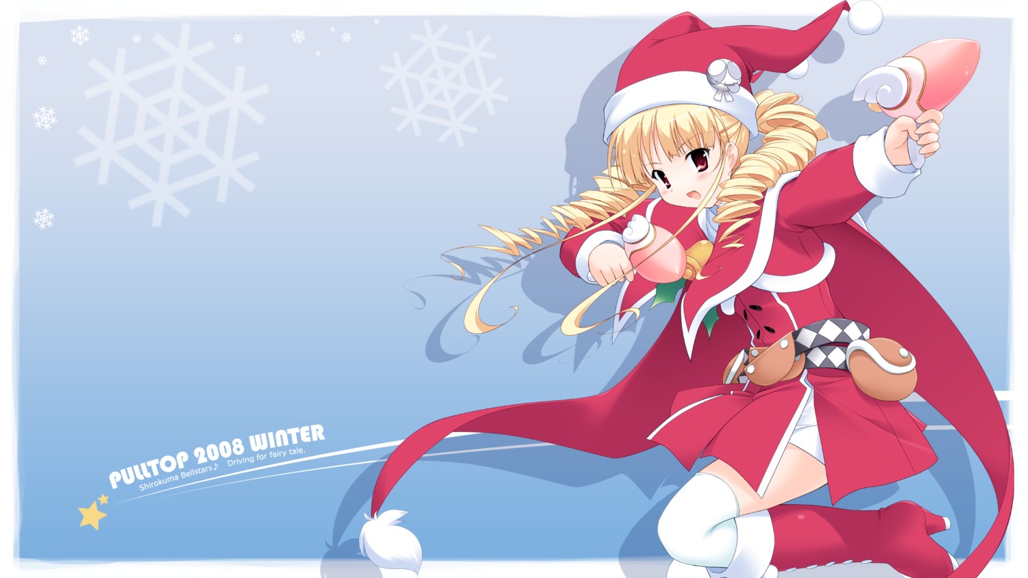 fujiwara_warawara, shirokuma_bellstars, tsukimori_ririka, wallpaper