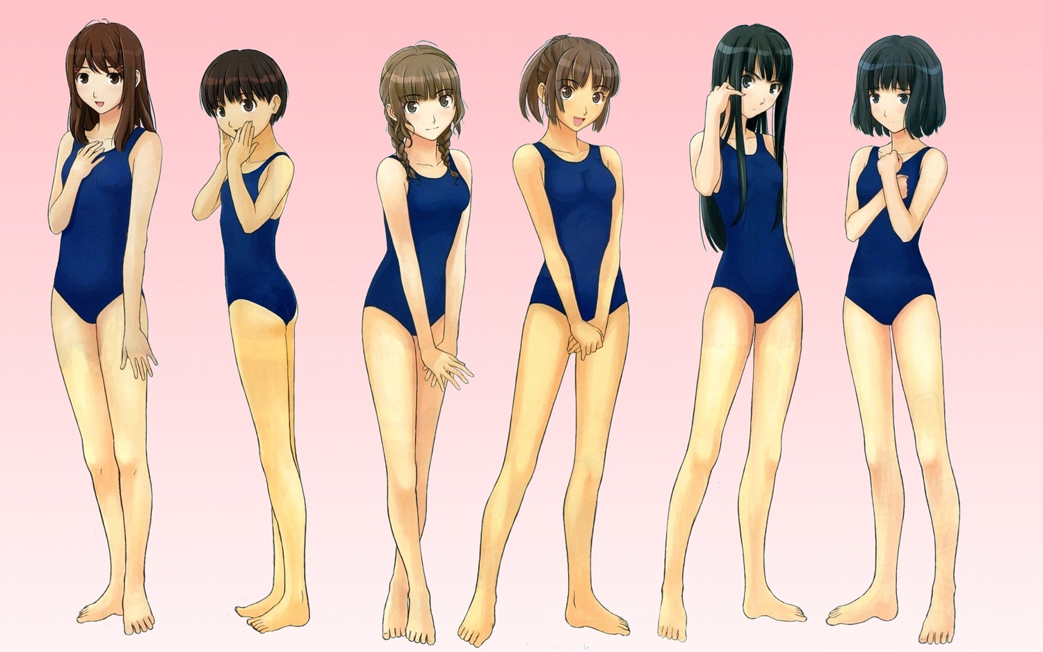 bleed_through, futami_eriko, hoshino_yuumi, kimikiss, mizusawa_mao, sakino_asuka, satonaka_narumi, shijo_mitsuki