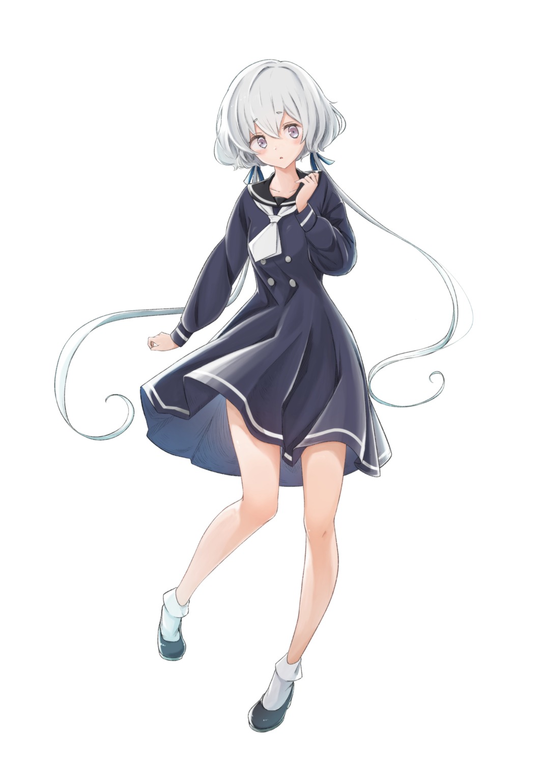 carrion1129, konno_junko, seifuku, skirt_lift, zombieland_saga
