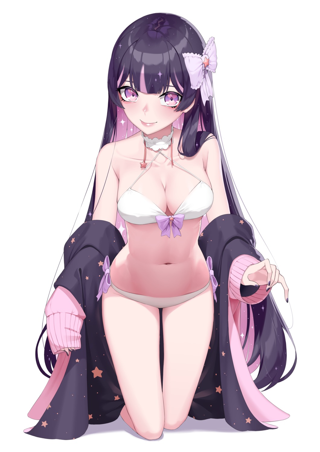 bikini, open_shirt, ravenpulse, swimsuits