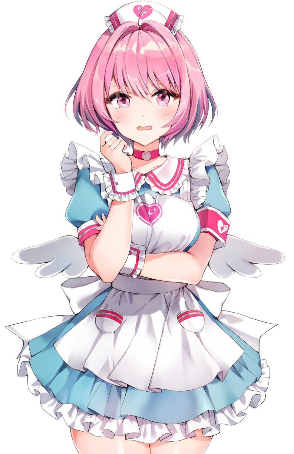 eso_(toory), nurse, the_idolm@ster, the_idolm@ster_cinderella_girls, wings, yumemi_riamu
