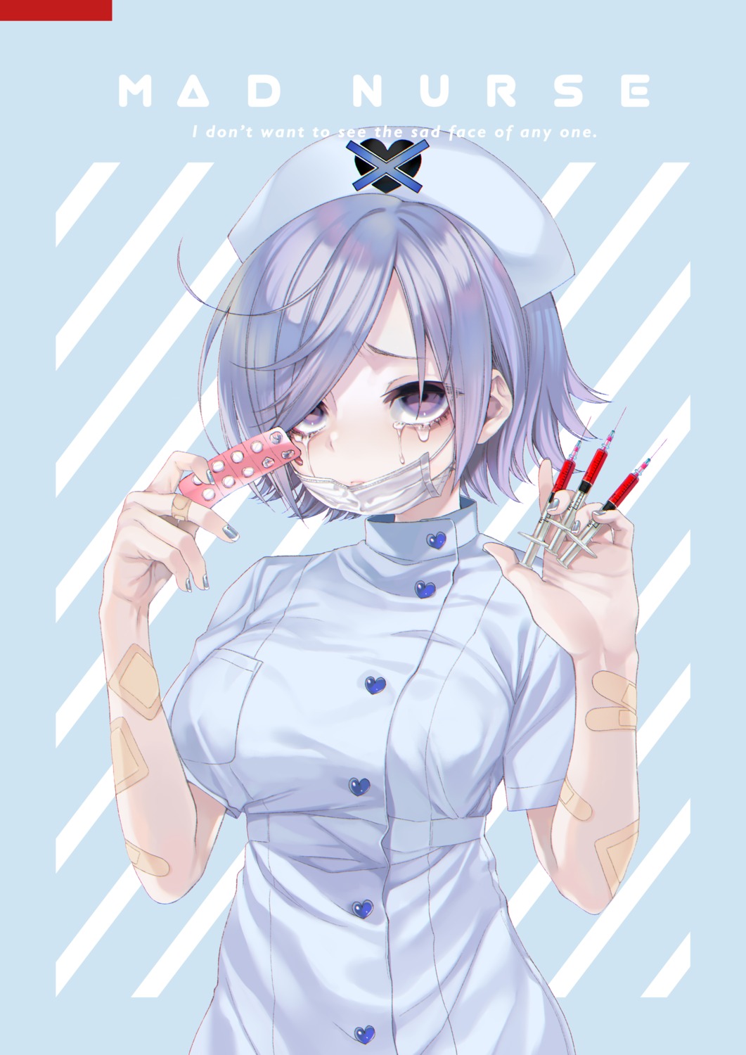 bandaid, dancho_(dancyo), nurse