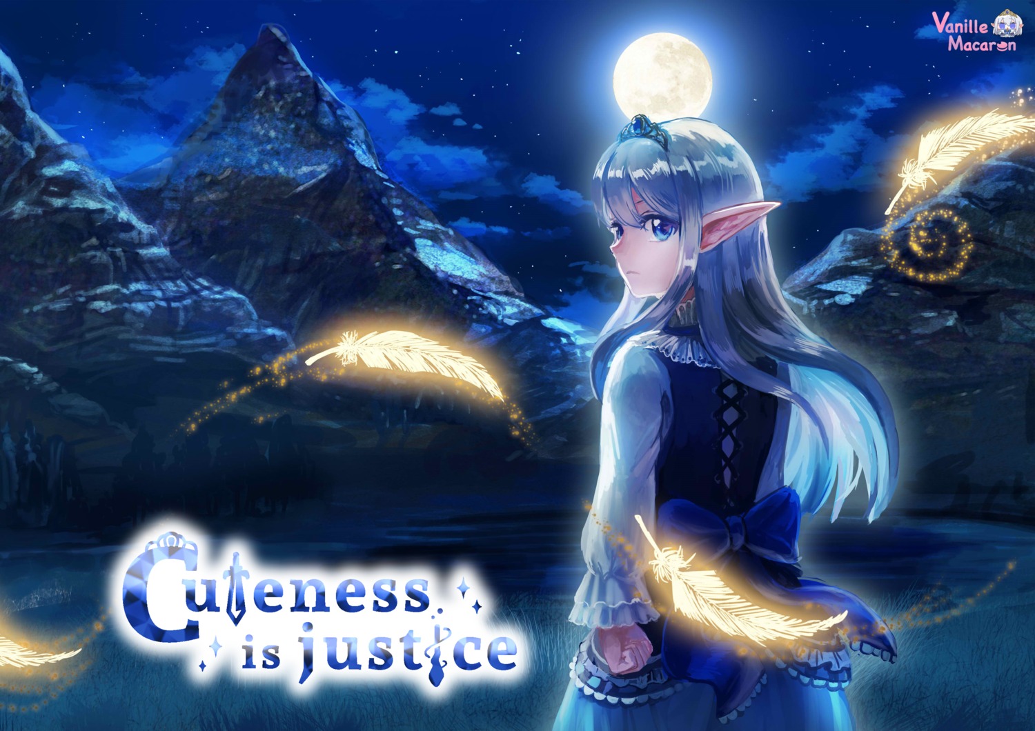 cuteness_is_justice, mizuiri, pointy_ears, vanille_macaron