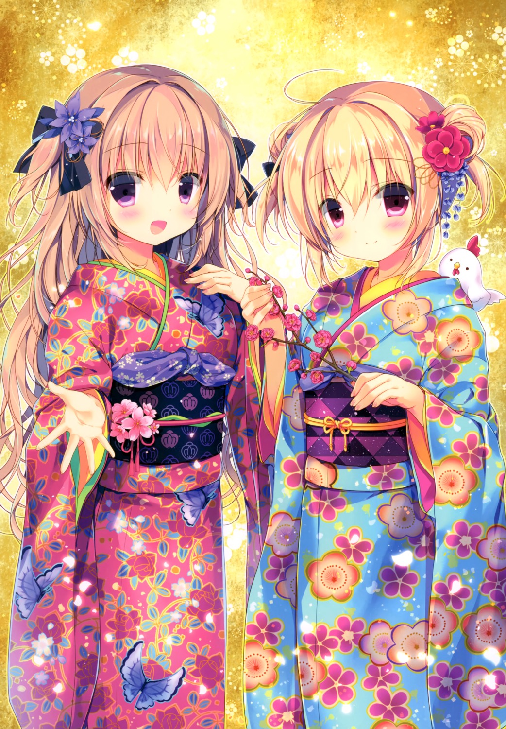 hoshigaoka_ciel, kimono, miyasaka_miyu, rina_(canvas+garden)