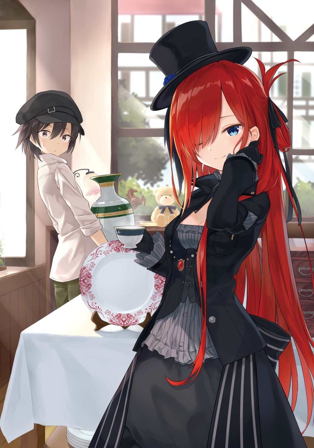 azuuru, lolita_fashion, majo_no_tabitabi, mcmillia_(majotabi), riviere_(majotabi), riviere_to_inori_no_kuni