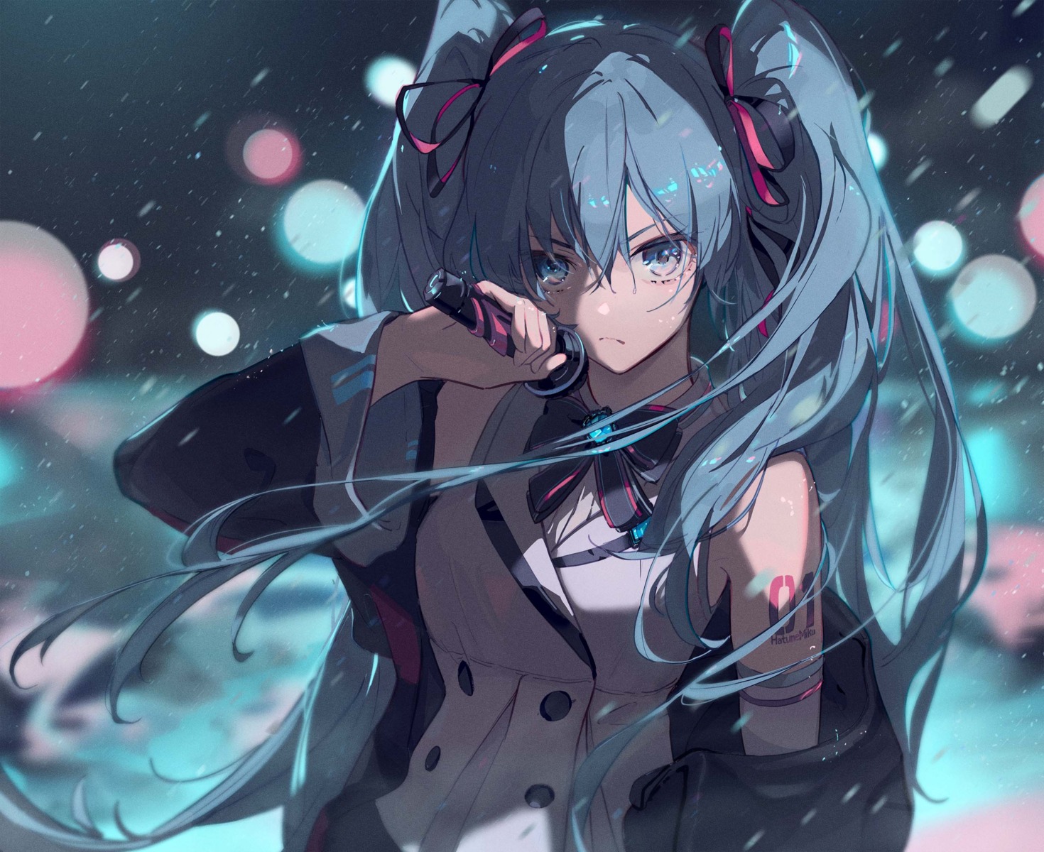 hatsune_miku, kodamazon, tattoo, vocaloid
