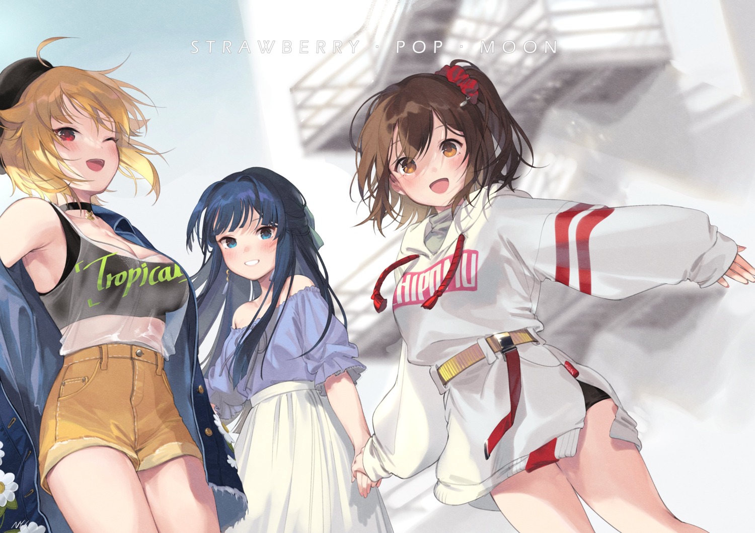 cleavage, ibuki_tsubasa, kasuga_mirai, mogami_shizuka, nys, see_through, the_idolm@ster, the_idolm@ster_million_live!