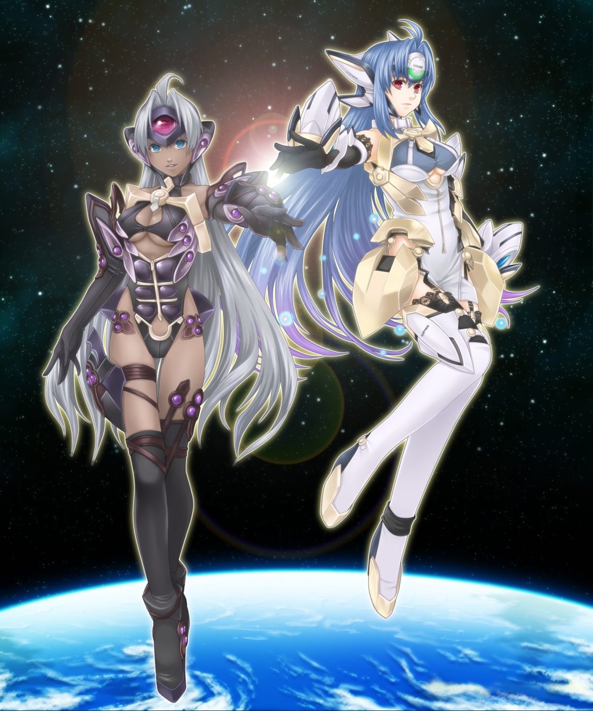 kos-mos, ohse, t-elos, xenosaga