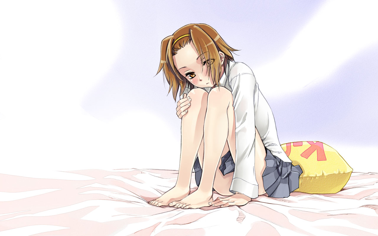 as-special, k-on!, seifuku, tainaka_ritsu, wallpaper