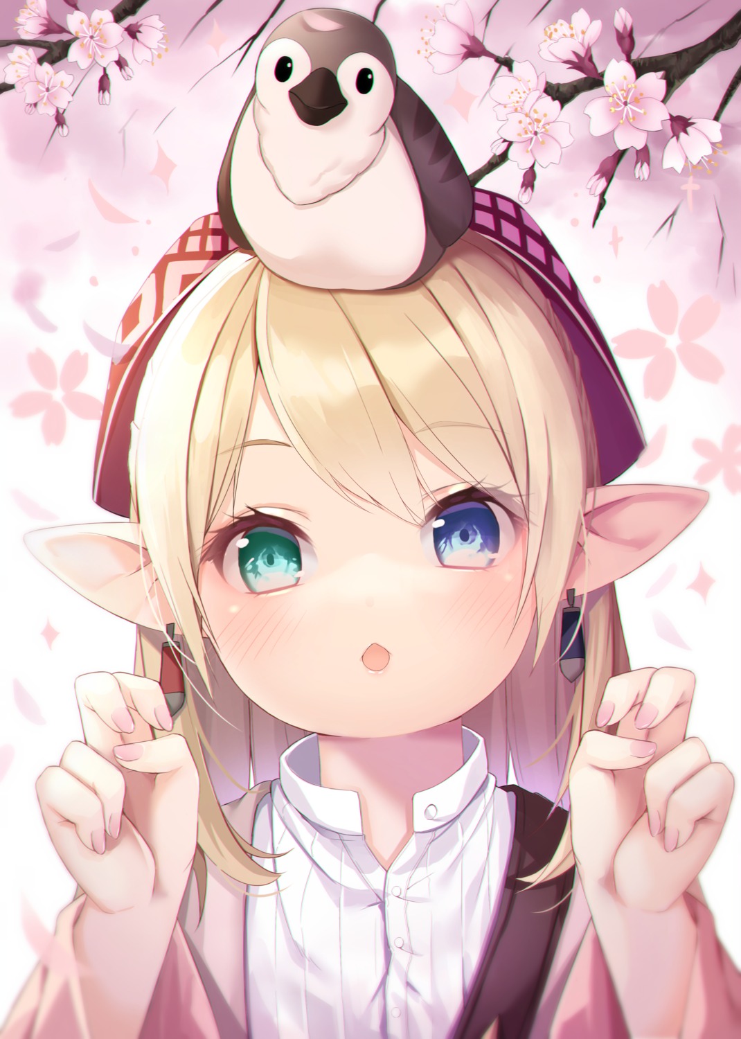 amahara_pekozaemon, final_fantasy, final_fantasy_xiv, heterochromia, lalafell, pointy_ears