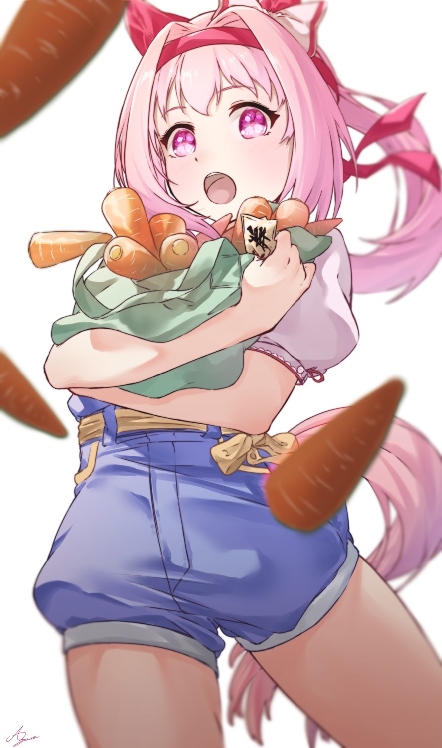 animal_ears, azusa_(azunyan12), haru_urara_(umamusume), tail, uma_musume_pretty_derby