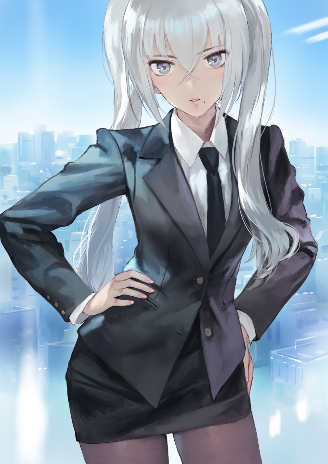 business_suit, matsuda_(matsukichi), pantyhose