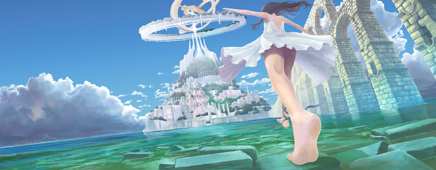 dress, hiraoka_masamune, landscape