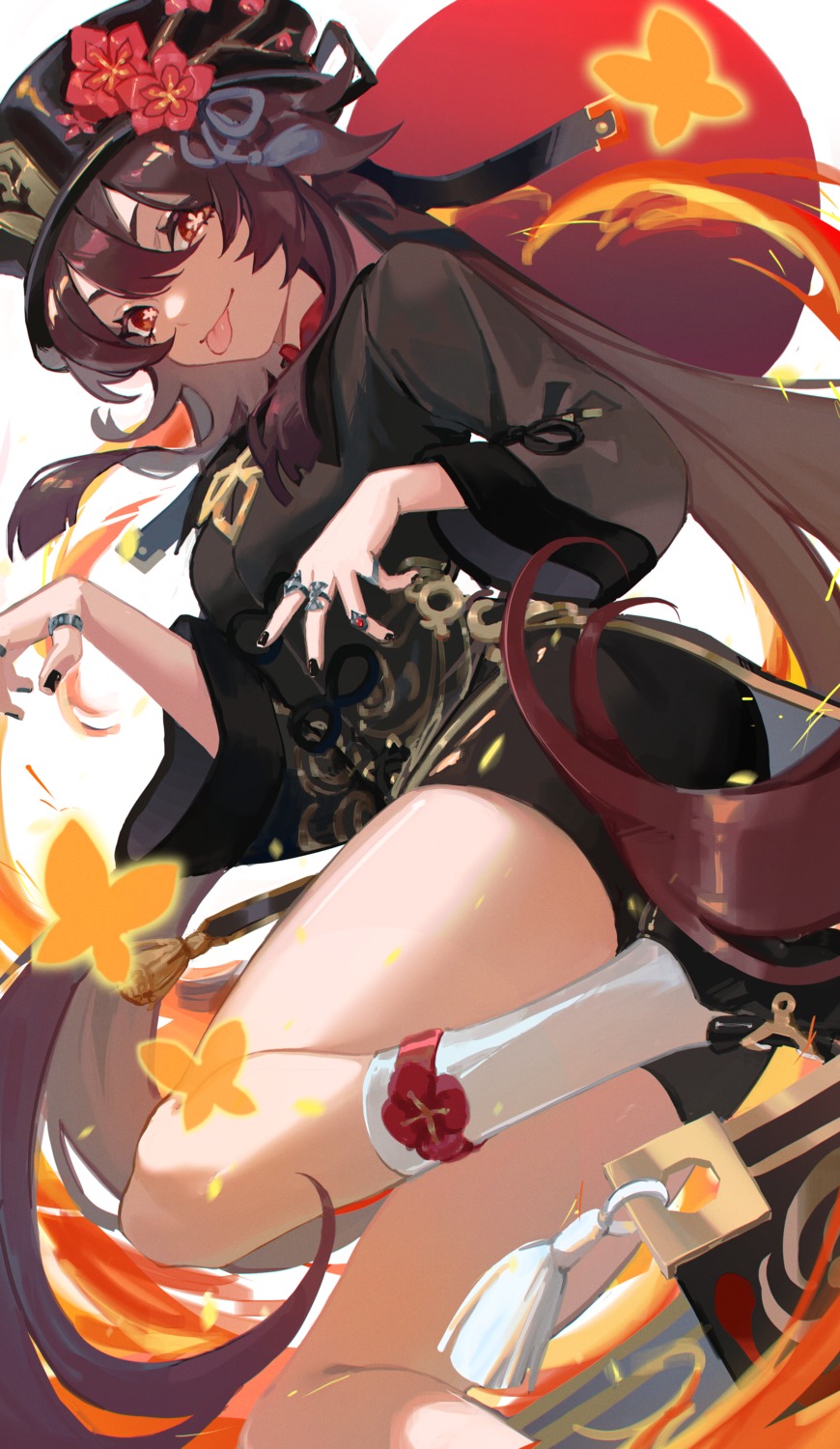 asian_clothes, genshin_impact, hu_tao, kkaags
