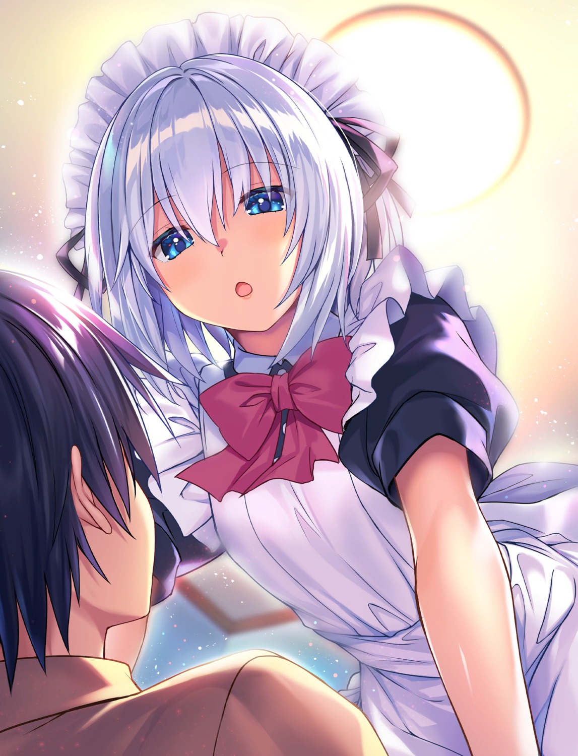 date_a_live, fantasia_re:build, itsuka_shidou, kiba_satoshi, maid, tobiichi_origami