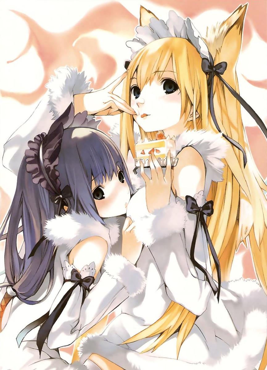 animal_ears, houden_eizou, kou, tenko_kuugen, wagaya_no_oinari-sama