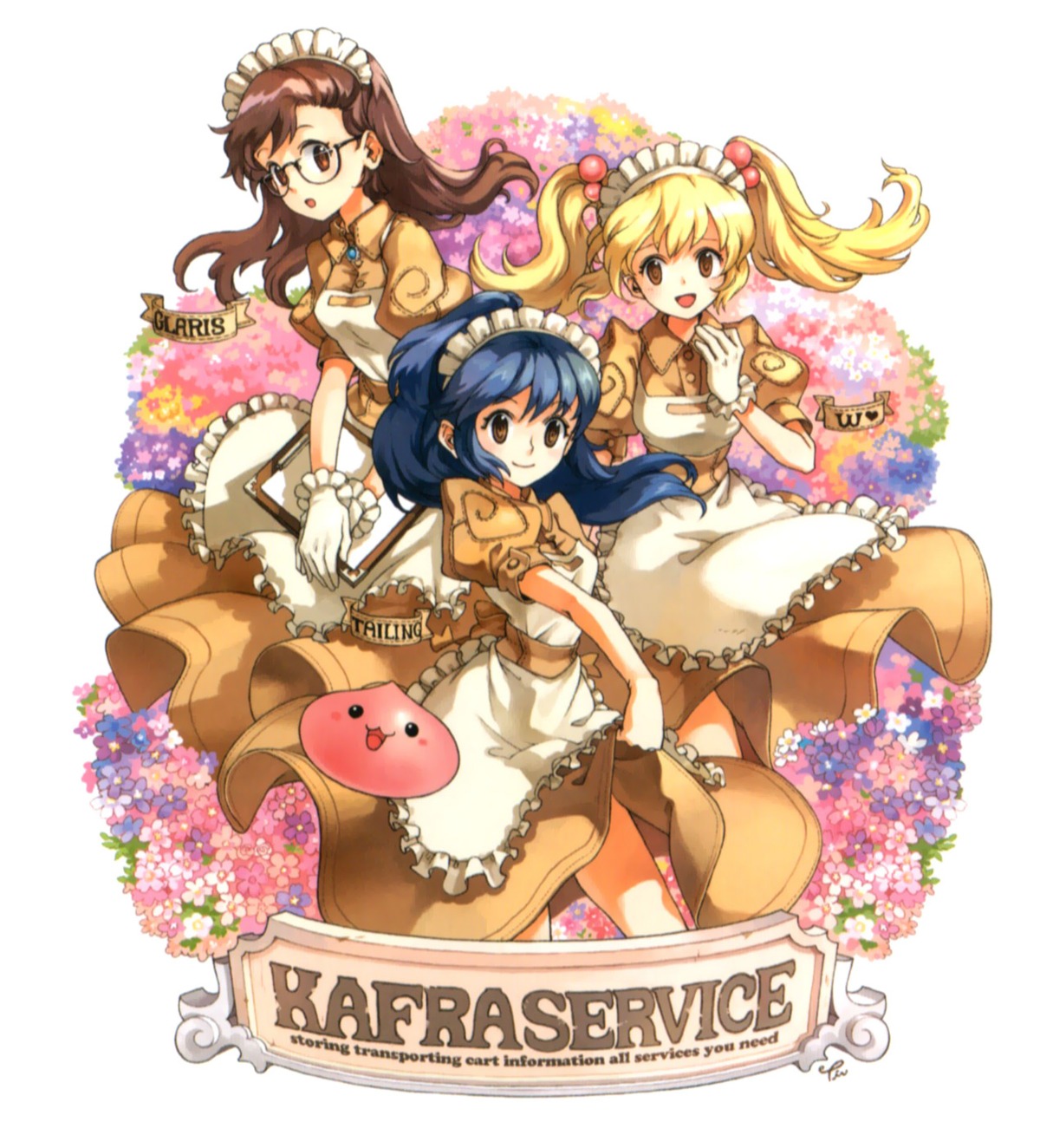 kafra_girl, megane, ragnarok_online, tiv