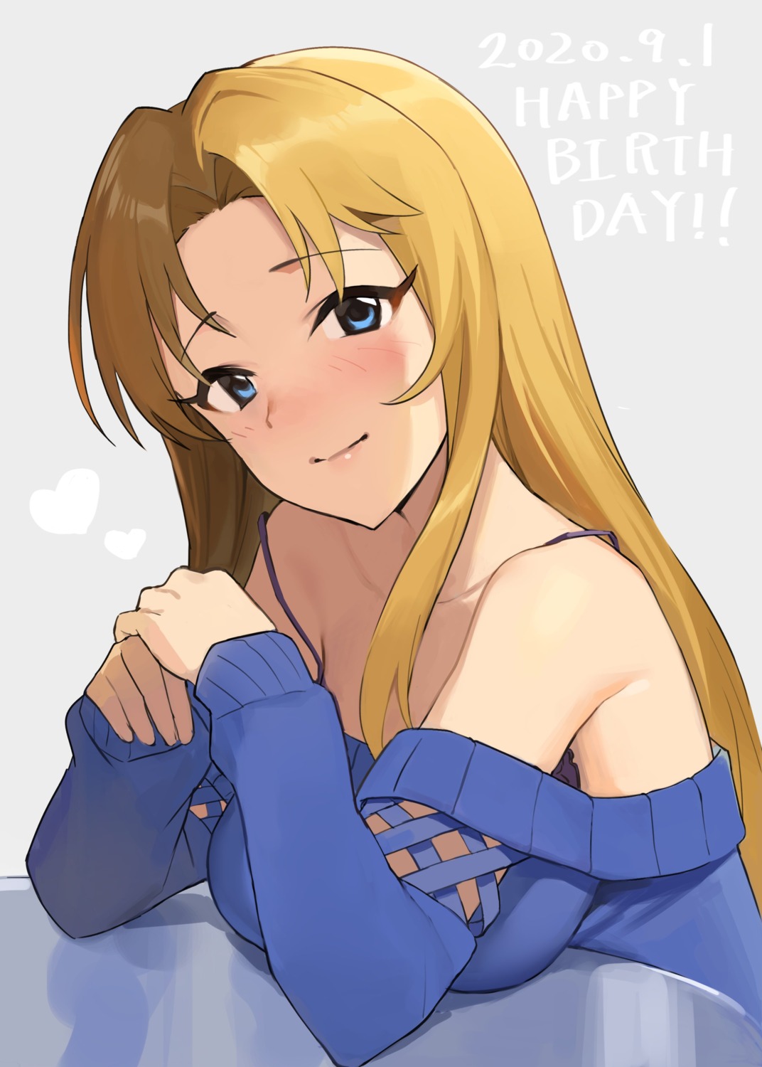 bra, matsumoto_sarina, onao, sweater, the_idolm@ster, the_idolm@ster_cinderella_girls
